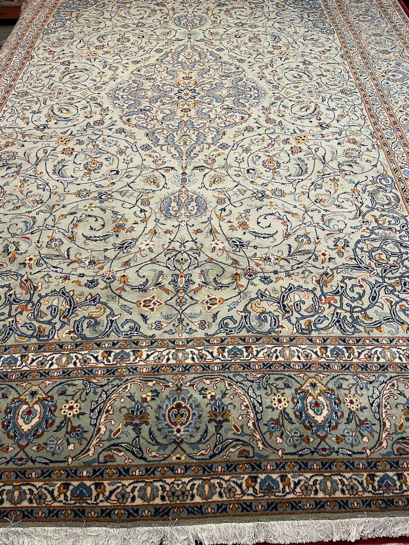 Spectacular Oversized Handwoven Wool Area Rug (1 of 11)