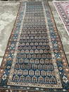 Vintage Hand-Woven Afghani Wool Runner