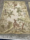 Handmade Pierpoint Tapestry/Area Rug with Giraffes