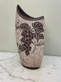 Magnificent Clay Vase with Unusual Shape