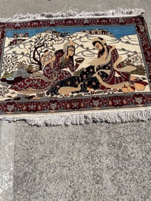 Iranian Tapestry with Mythological Scene