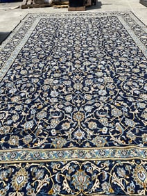 Large Hand-Woven Area Rug