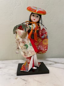 Vintage Maiko Doll in Japanese Costume