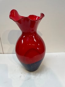 Unique Hand Blown Glass Vase