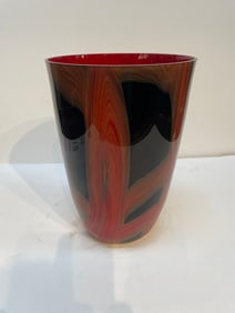 Hand Blown Glass Vase