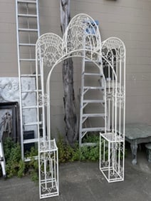 Unique Wrought Iron Arch