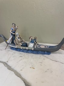 Large Porcelain Gondola