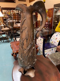 Unique Large Bronze Art Deco - Pitcher