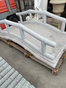 Hand-Carved Granite Bridge