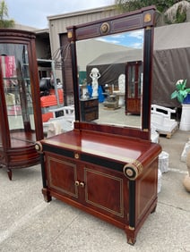 Small Cabinet with Mirror