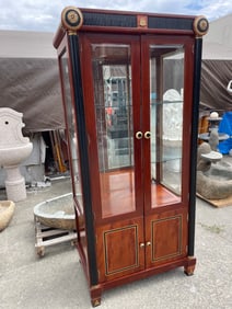 Vitrine/Display Cabinet w/ Infinity Design