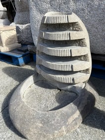 Small Modern Granite Fountain