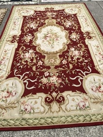 Handmade Pierpoint Tapestry/Area Rug w/ Roses