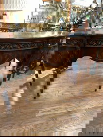 Half-Moon Shaped Console Table