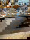 Spectacular Mosaic Table w/ Onyx, Stone Inlay, Signed