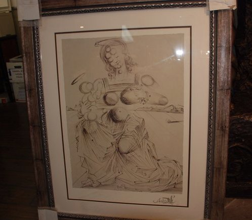 "Exploding Madonna" Lithograph Print by Salvador Dali (1 of 5)