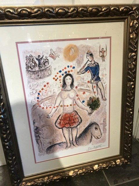 Abstract Limited Addition - Marc Chagall Painting (1 of 4)