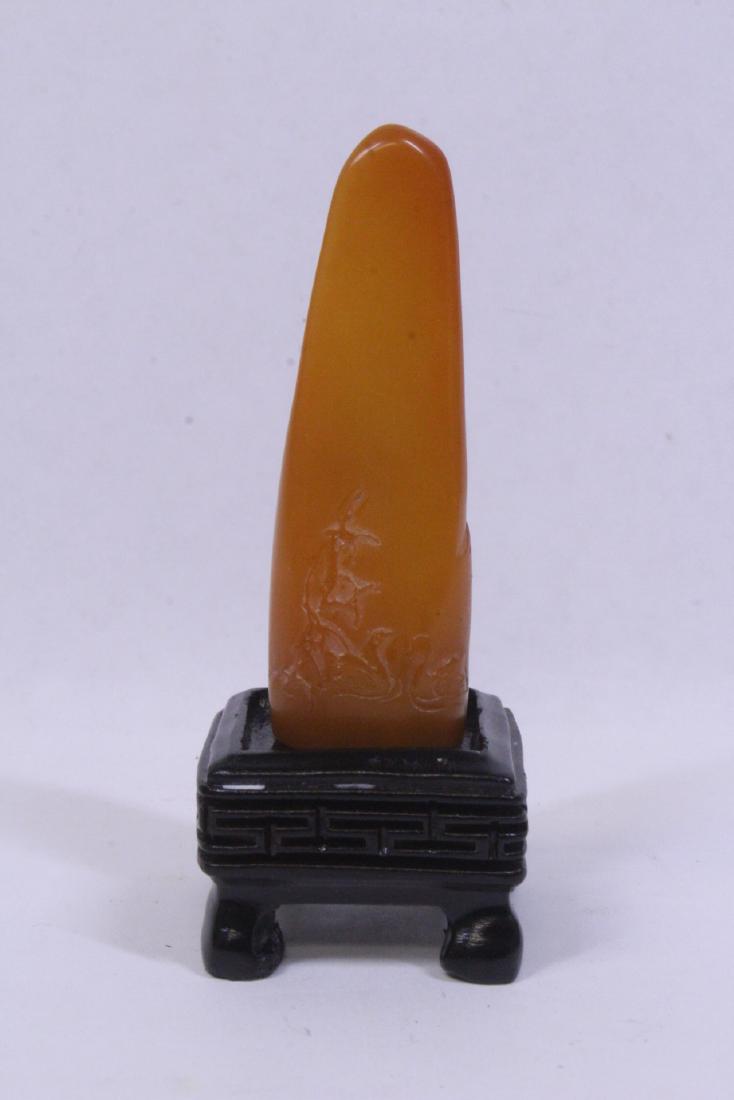 Chinese vintage shoushan stone boulder (1 of 9)