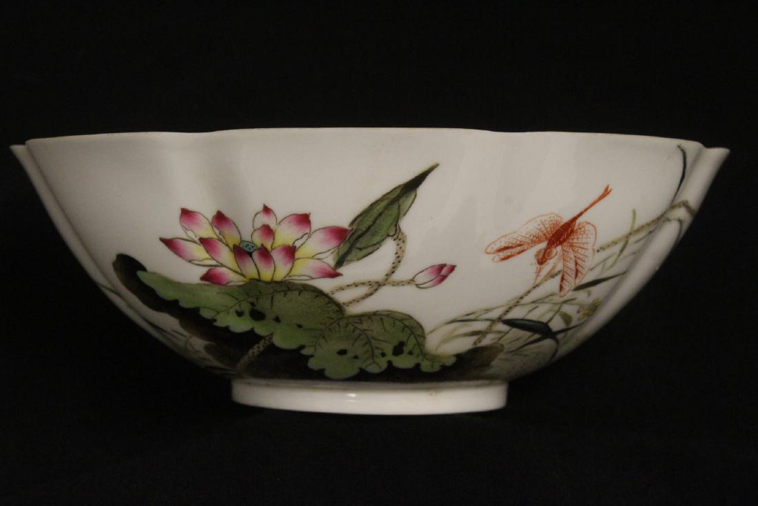 Chinese egg shell porcelain bowl (1 of 10)