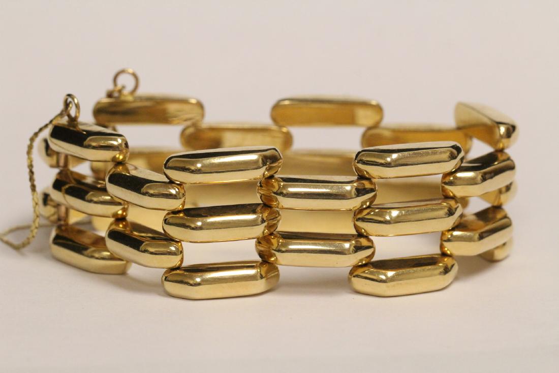 Beautiful retro 14K Y/G bracelet (1 of 10)