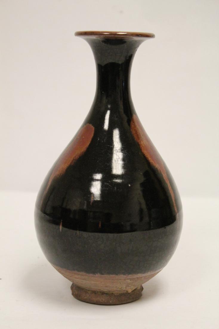 Chinese Song style brown glazed porcelain vase (1 of 10)