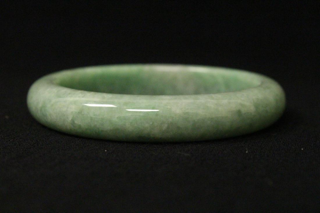 Chinese jadeite like bangle bracelet (1 of 9)