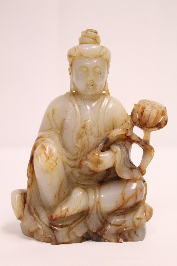 A beautiful Chinese white jade carving (1 of 10)