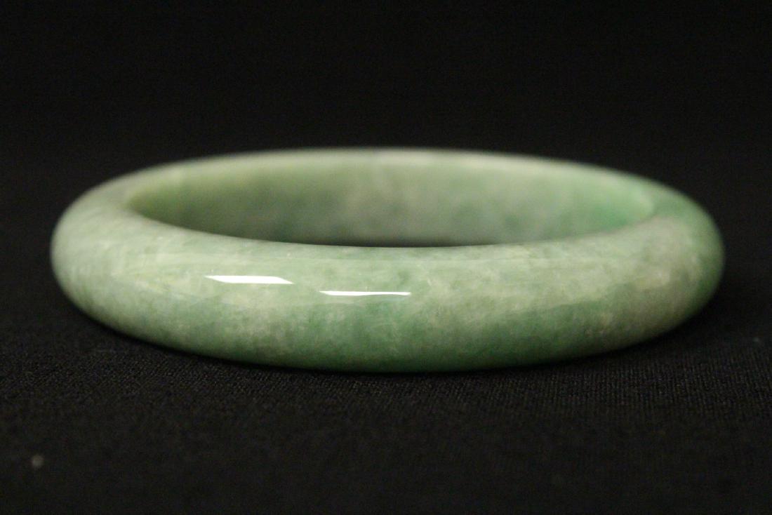 Chinese jadeite like bangle bracelet (1 of 10)