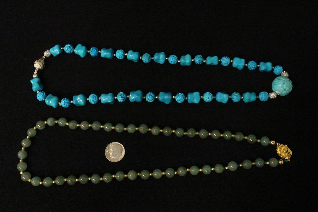 2 bead necklaces (1 of 10)