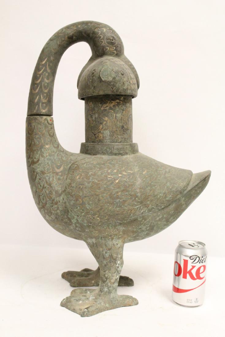 A massive Chinese bronze censer (1 of 10)