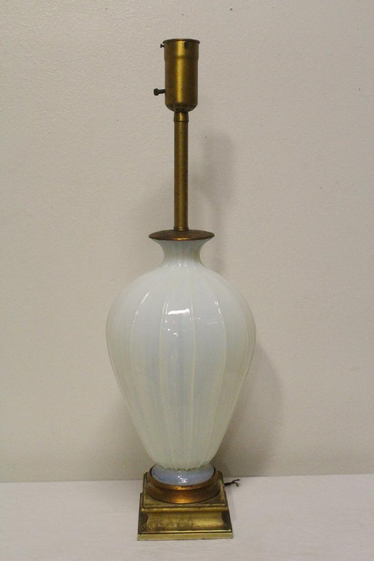 A large Murano glass vase lamp (1 of 9)