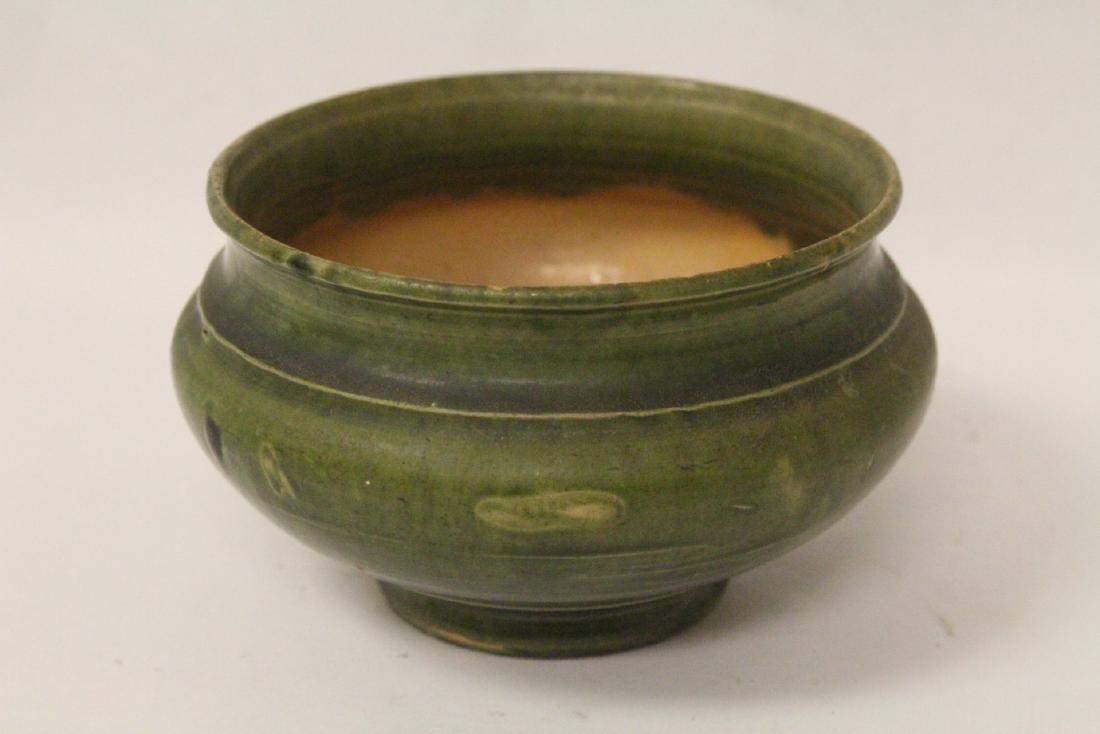 Chinese Tang sancai style small porcelain censer (1 of 9)