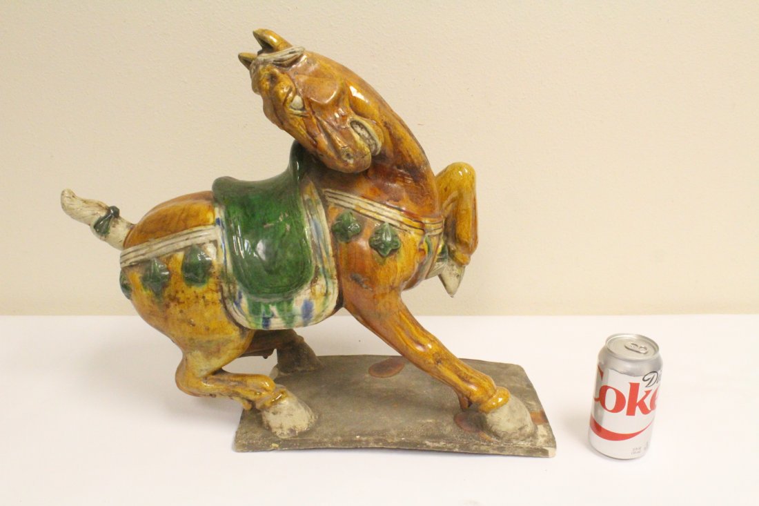 Chinese large sancai style horse (1 of 10)