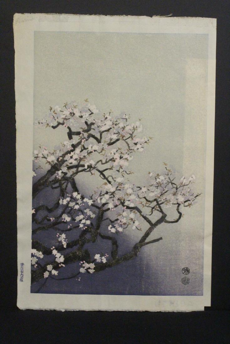 Japanese contemporary woodblock print (1 of 10)