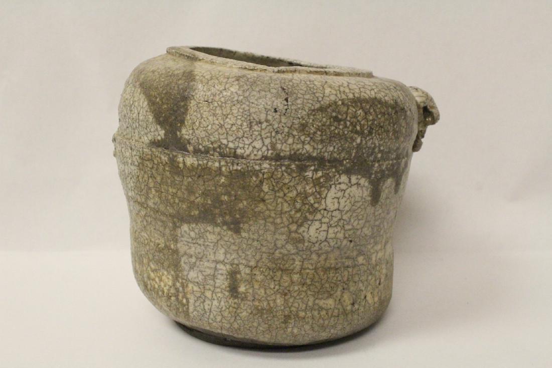 Japanese studio pottery jar (1 of 10)