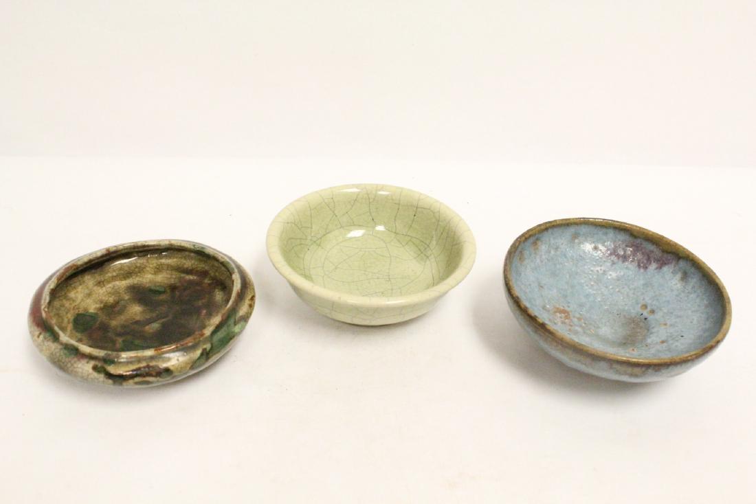 3 Chinese/Vietnamese 17th/18th c. glazed bowls (1 of 10)
