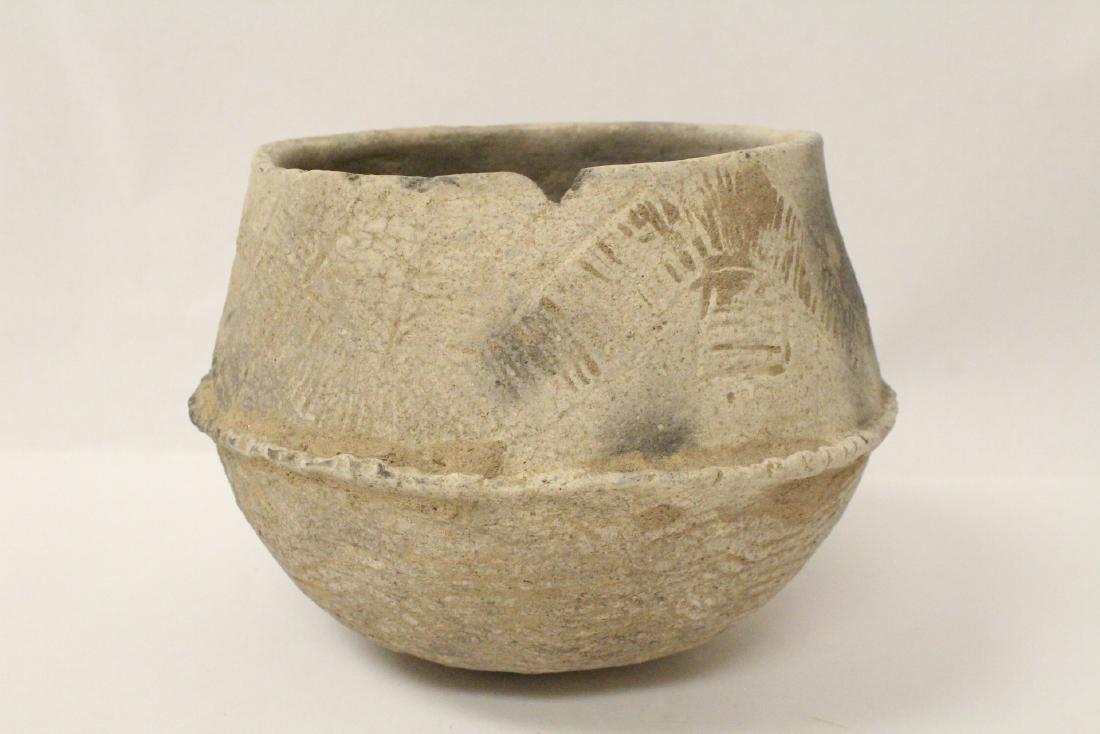 Chinese Neolithic pottery jar (1 of 8)