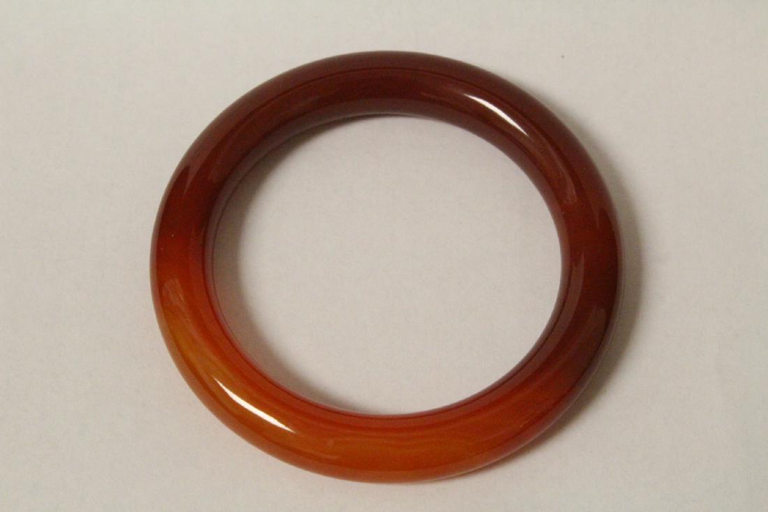 Chinese agate bangle bracelet (1 of 10)