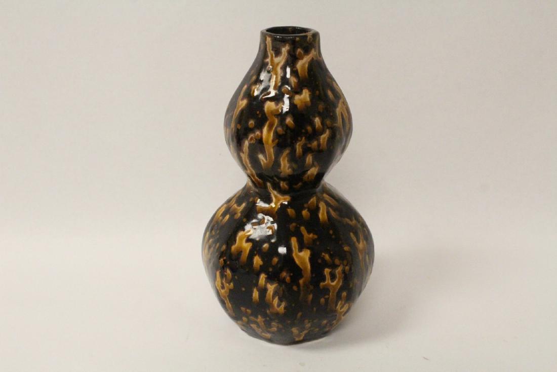 Song style porcelain gourd shape vase (1 of 9)