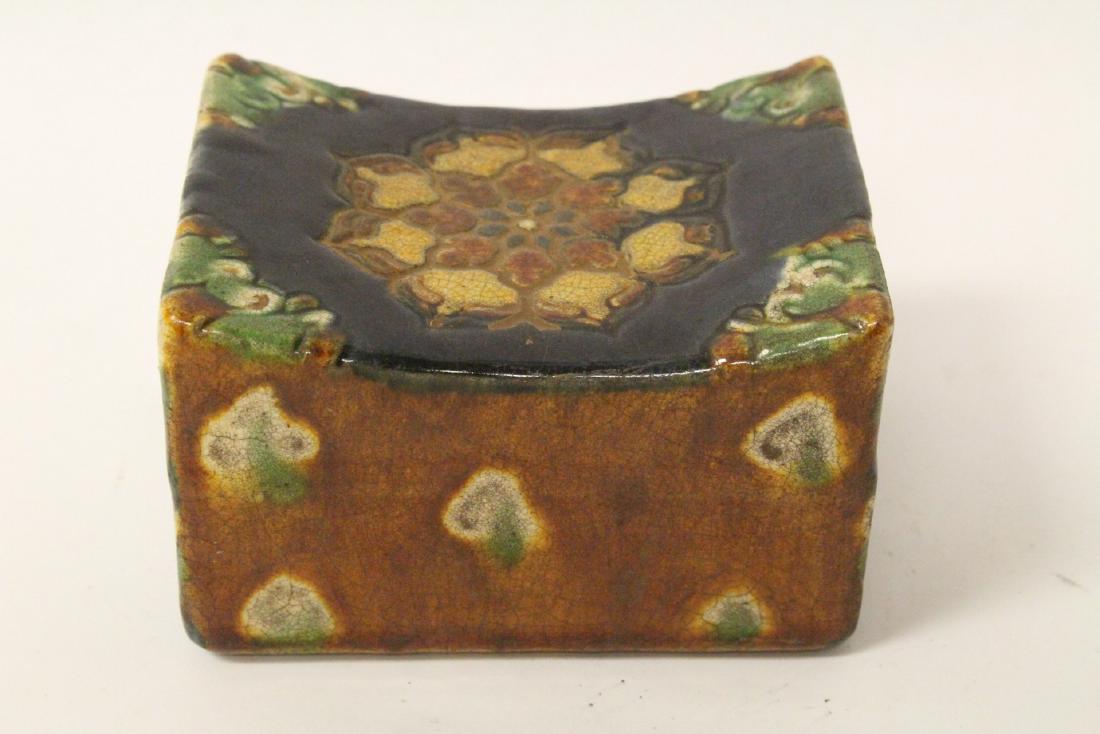 Sancai style pillow (1 of 8)