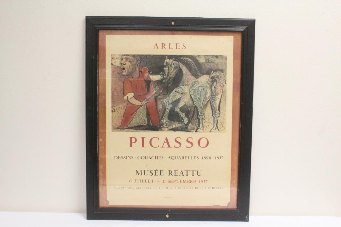 A 1957 poster with Picasso etching (1 of 10)