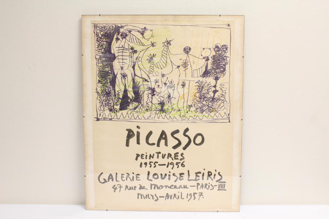 A 1957 poster with Picasso etching (1 of 10)