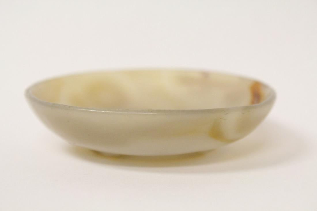 Fine vintage agate carved snuff dish (1 of 9)