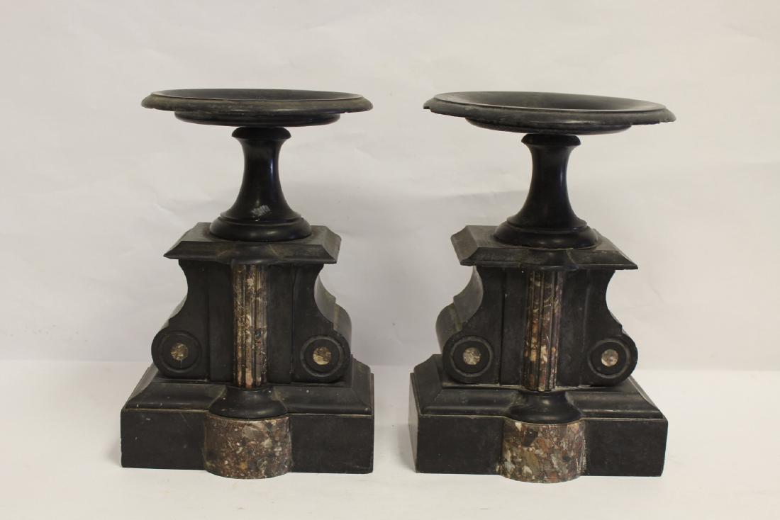 Pair art deco marble tarzza (1 of 10)