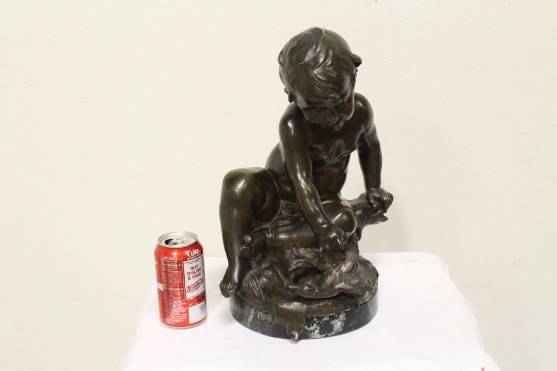 A fine bronze sculpture by Auguste Moreau (1 of 10)