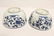 Pair Chinese antique blue and white porcelain bowls - 10