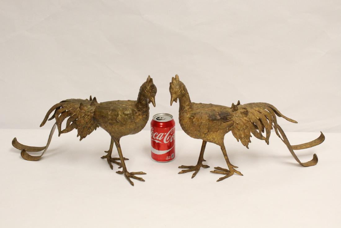 Pair gilt bronze sculptures (1 of 10)