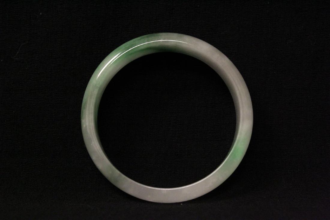 Chinese jadeite like bangle bracelet (1 of 9)