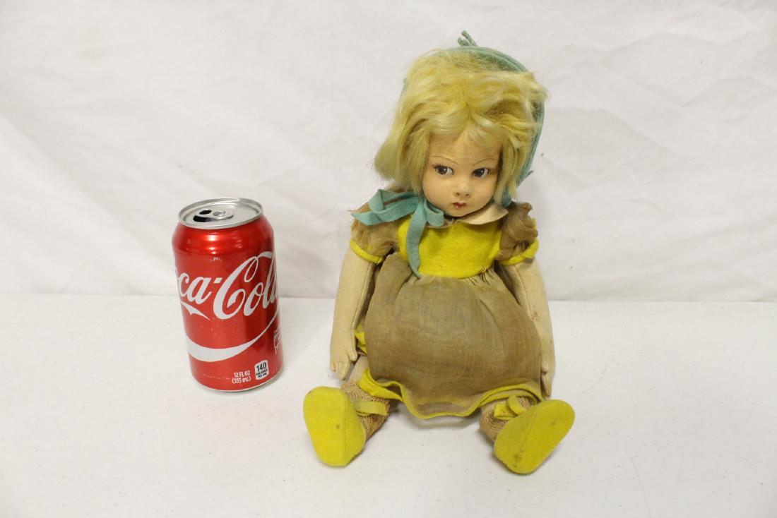 Vintage Italian felt Lenci style doll (1 of 10)