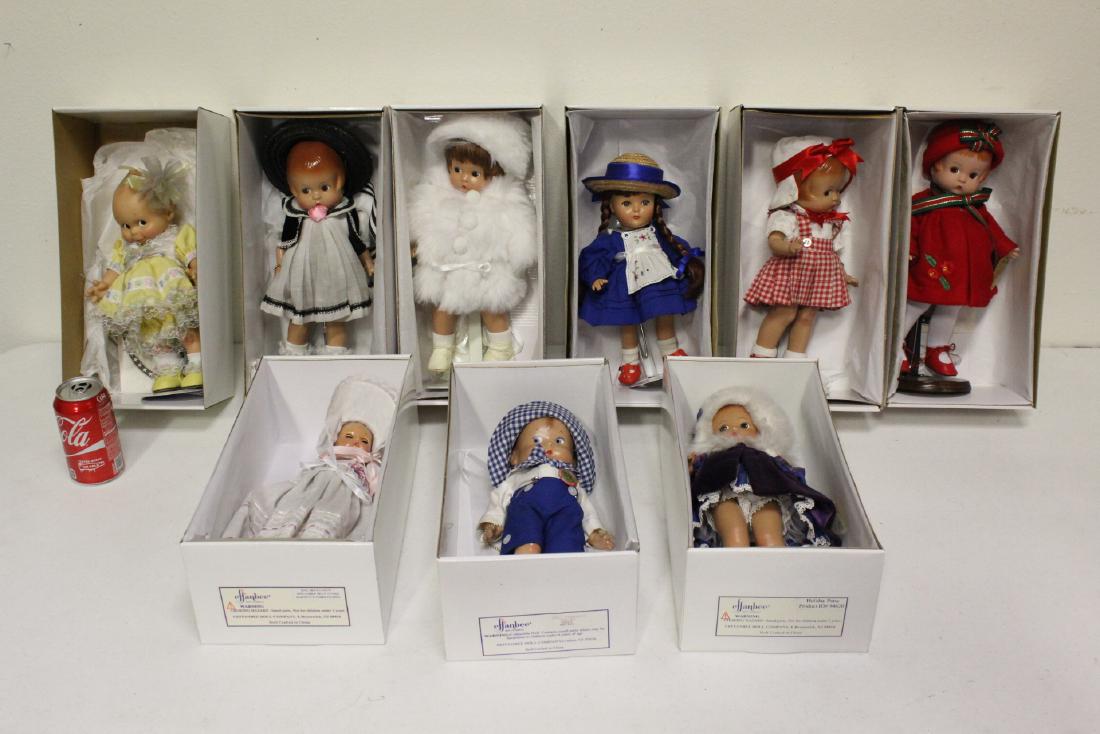 9 Effanbee dolls: 9 Effanbee dolls